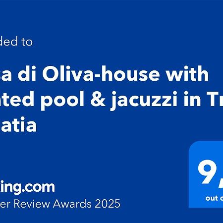 Casa Di Oliva-House With Heated Pool & Jacuzzi In Trilj, Croatia 빌라 외부 사진