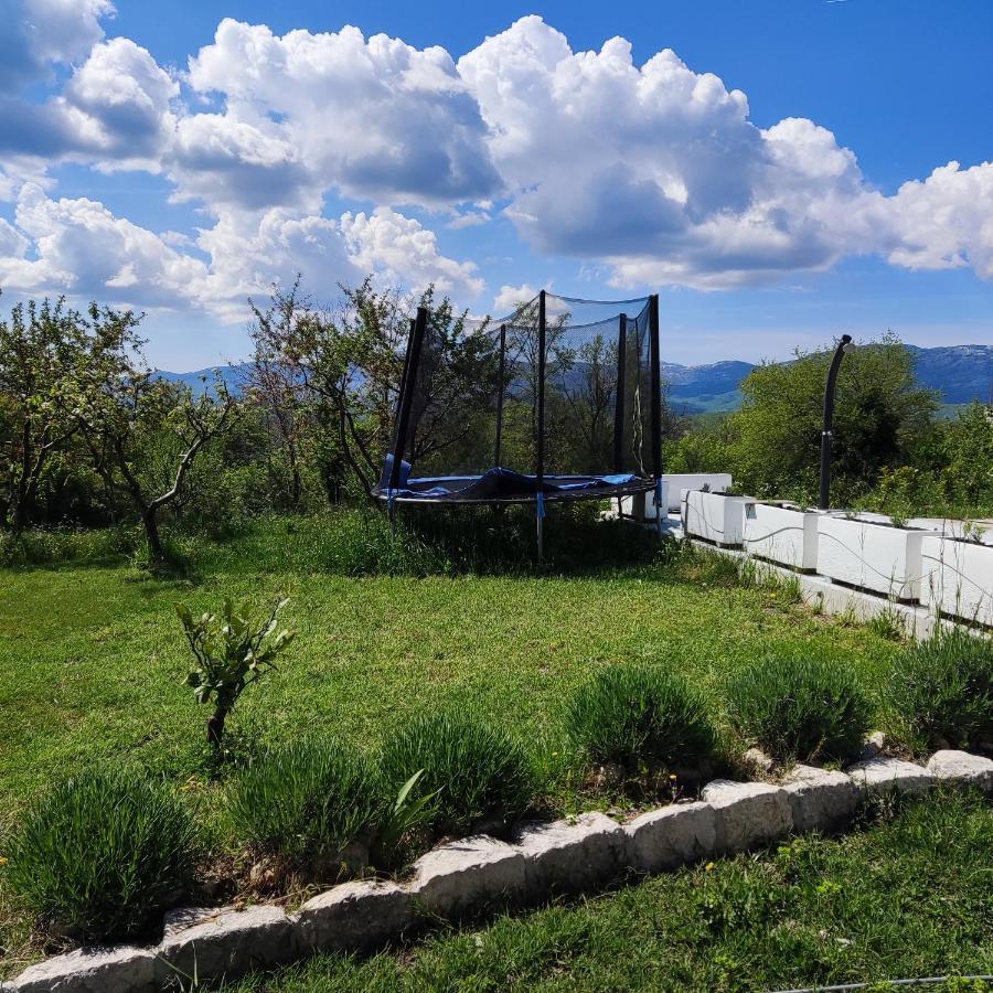 Casa Di Oliva-House With Heated Pool & Jacuzzi In Trilj, Croatia 빌라 외부 사진